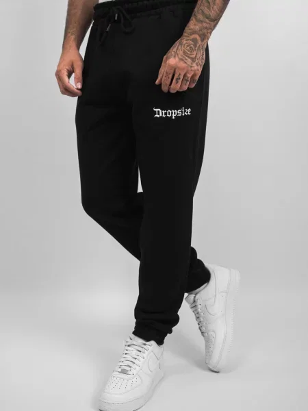 Dropsize Kalhoty Embo černá bílá