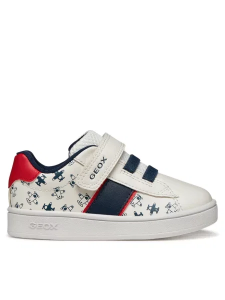 Sneakersy Geox białe