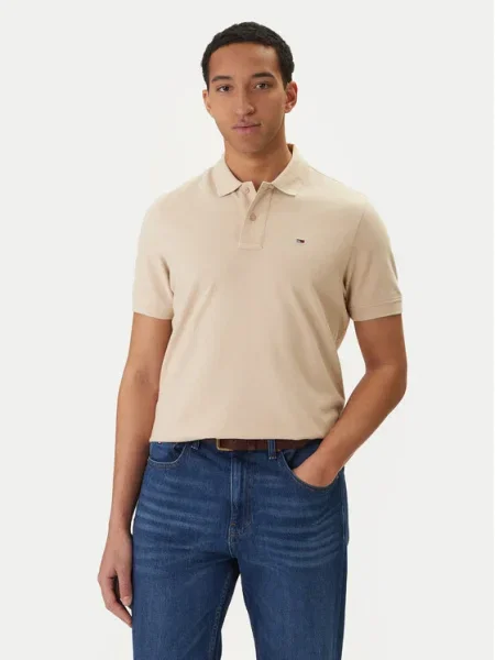 Tommy Jeans Pólóing bézs