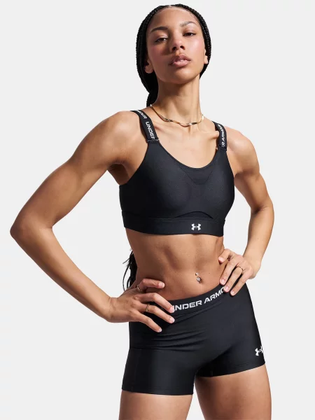 UNDER ARMOUR Biustonosz sportowy UA Infinity S A-C czarny