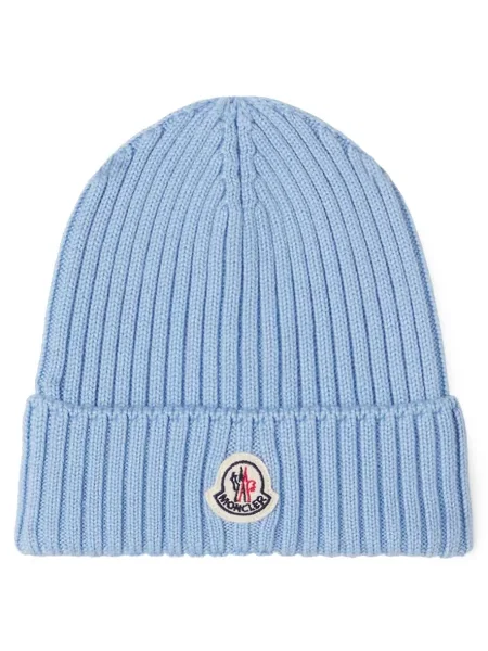 Gyerek sapka Moncler Enfant kék
