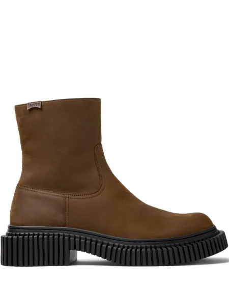 Botine Camper cu platformă maro