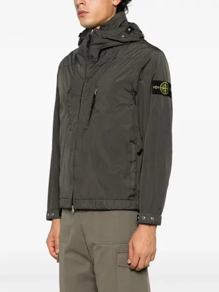 Geacă Stone Island cu strasuri gri