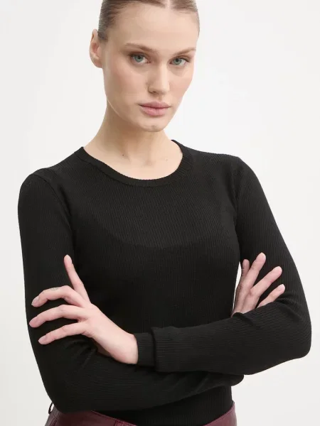 Tricou mânecă lungă Day Birger Et Mikkelsen de lână negru