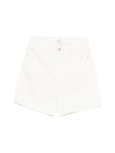 Krótkie szorty Anine Bing białe