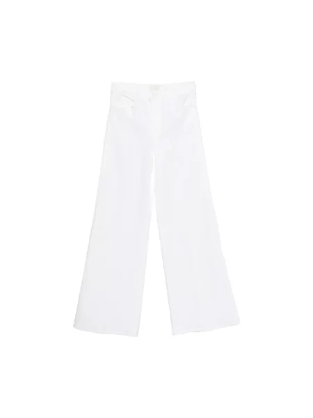 Jeansy Mother białe