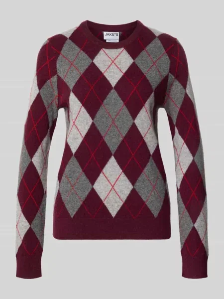 Sweter z czystego kaszmiru o kroju regular fit Jake*s Casual