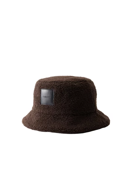 Calvin Klein Klobúk čokoládová hnedá