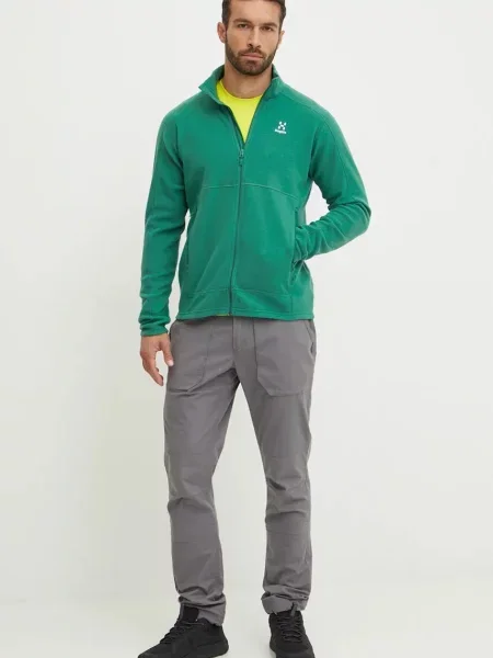 Меланжевый тепловое лонгслив Jack Wolfskin оранжевый