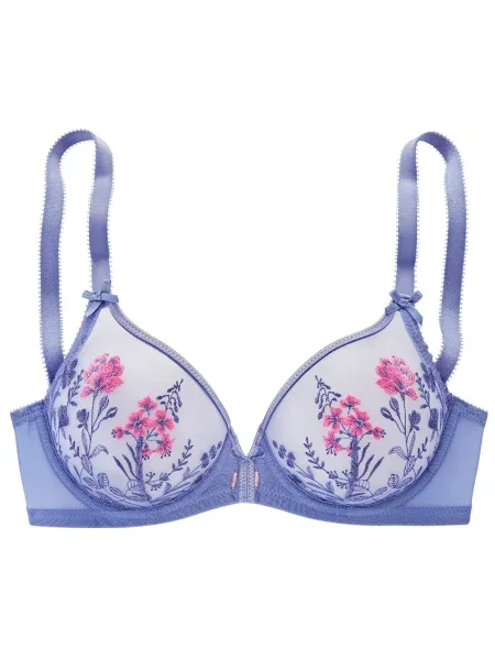 LASCANA Nedrček modra / roza bela