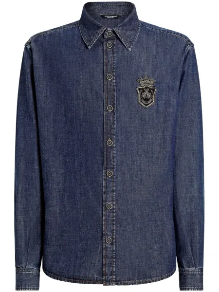 Cămașă Dolce & Gabbana albastru