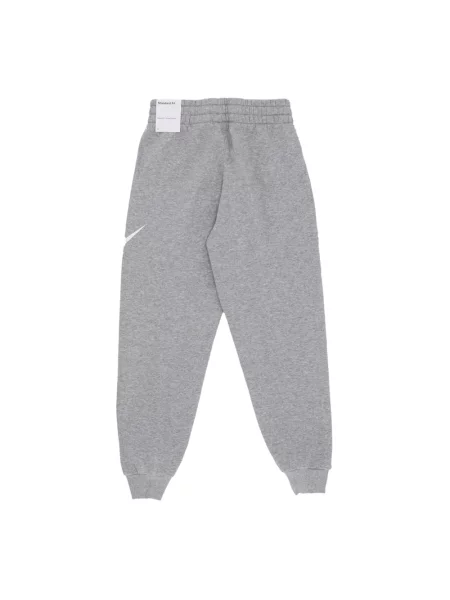 Spodnie dziecięce Nike Club Fleece dark grey heather/base grey/white szare