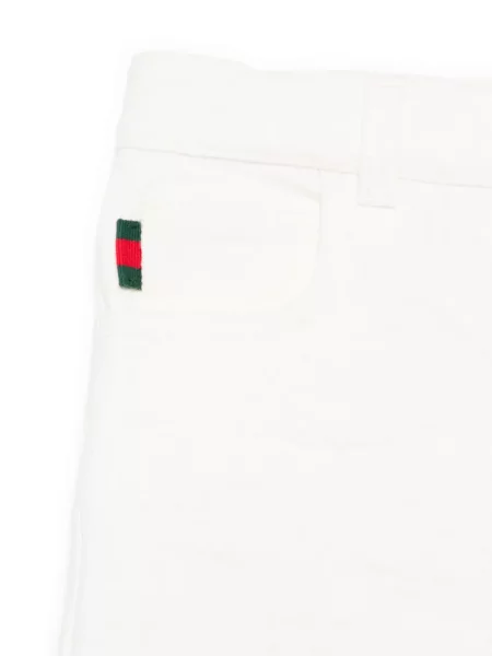Szorty dziecięce Gucci białe