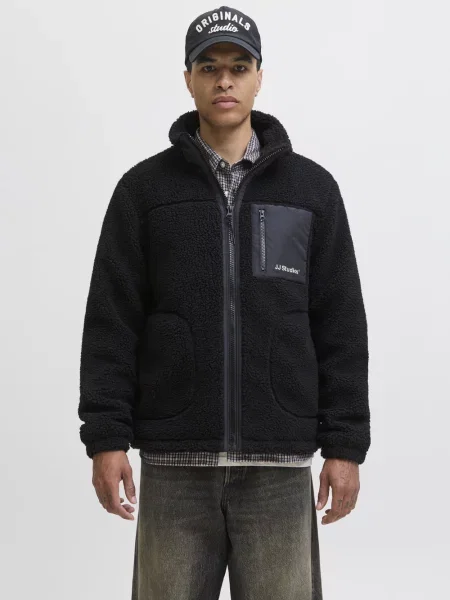 Bluza Jack & Jones ze stójką czarna
