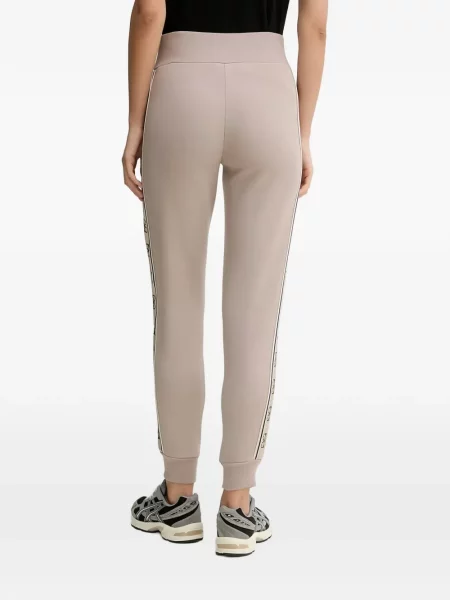 Pantaloni Guess cu dungi cu autograf