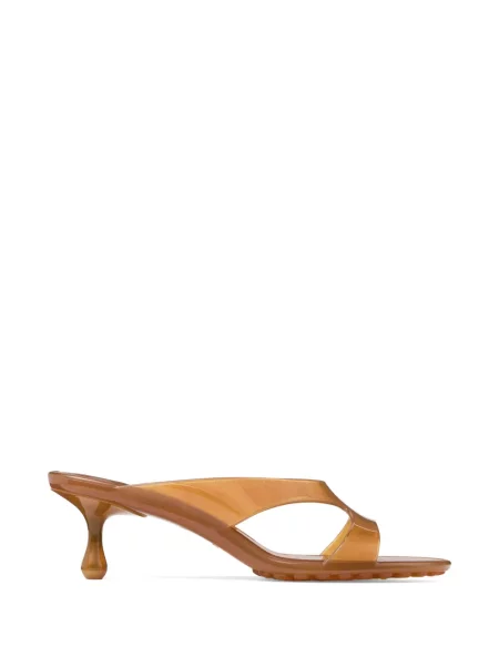 Papuci tip mules Jimmy Choo portocaliu