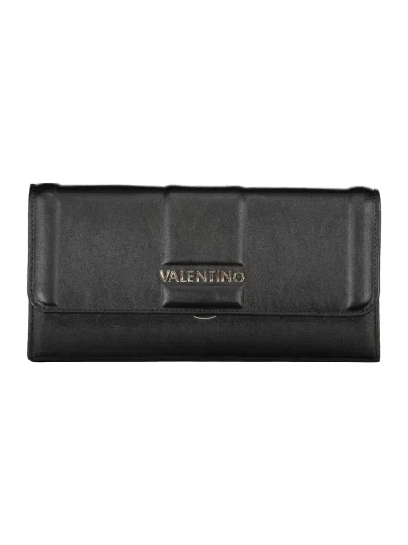 Kopertówka Valentino By Mario Valentino skórzana pikowana czarna