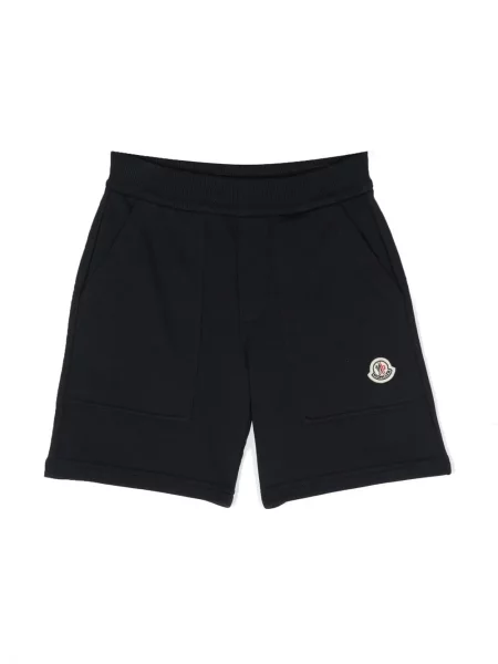 Szorty dziecięce Moncler Enfant niebieskie