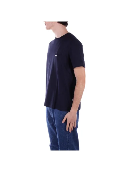 Rövid ujjú rövid pólóing Guess Jeans kék