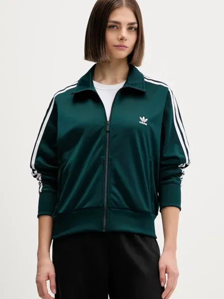 Adidas Originals bluza Firebird Tt z aplikacją zielony