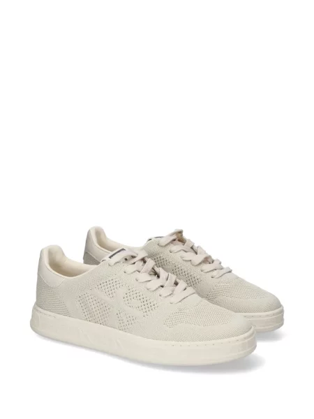 Sneakerși Premiata tricotate alb