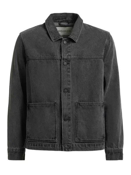 Khujo Geacă de primăvară-toamnă Barto denim negru