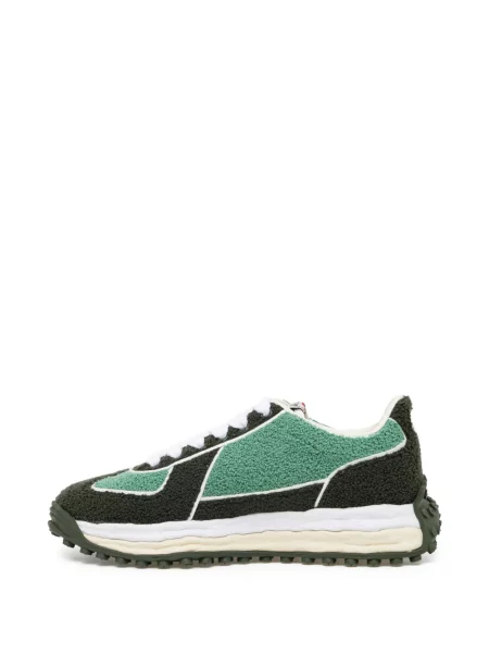 Sneakerși Maison Mihara Yasuhiro cu aplicații verde