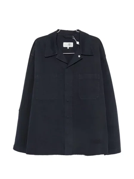 Geacă cămașă Mm6 Maison Margiela albastru