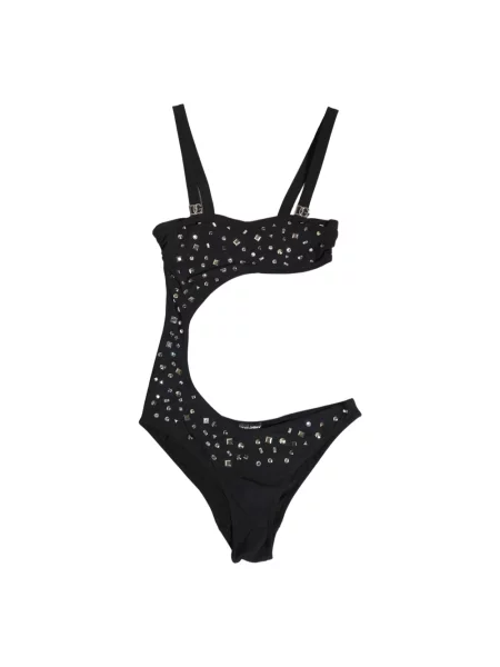Stroj jednoczęściowy Dolce And Gabbana czarny
