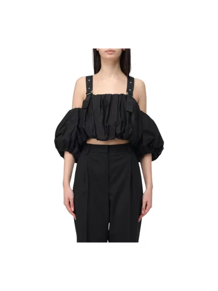 Bluzka Pinko z rękawami balonowymi czarna