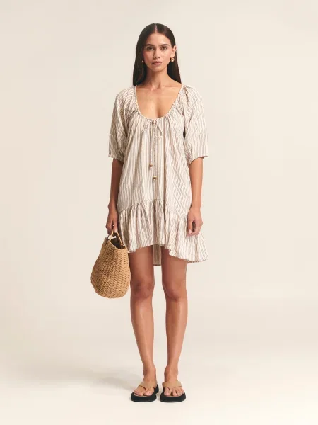 St MRLO Ruha Sora bézs / fekete fehér