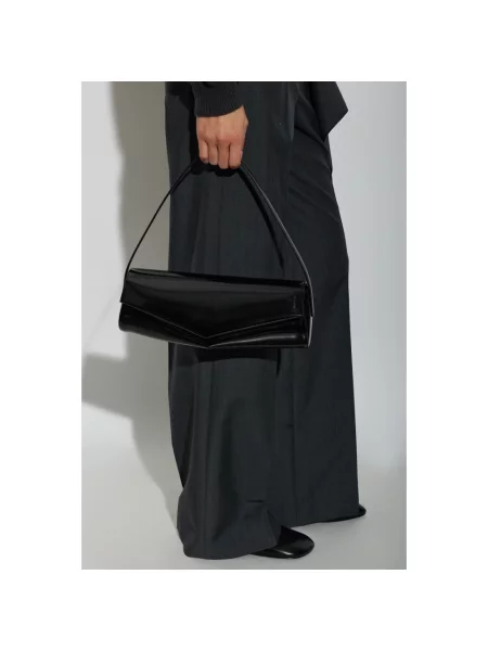 Torebka Jil Sander skórzana czarna
