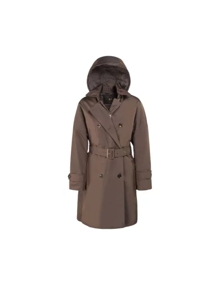 Parka Moorer brązowa