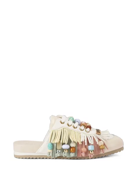 Papuci tip mules Kurt Geiger London cu franjuri