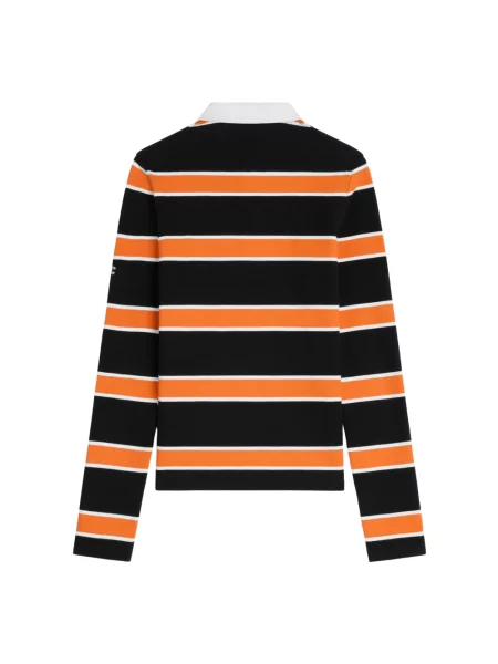 Koszulka polo Céline w paski z paskiem