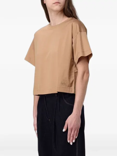 Decupat tricou Max Mara cu broderie
