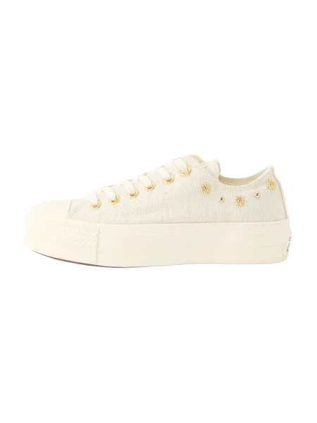 Sneakerși Converse bej