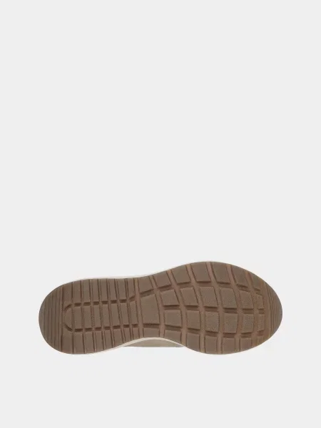 Кожаные кроссовки Skechers бежевые