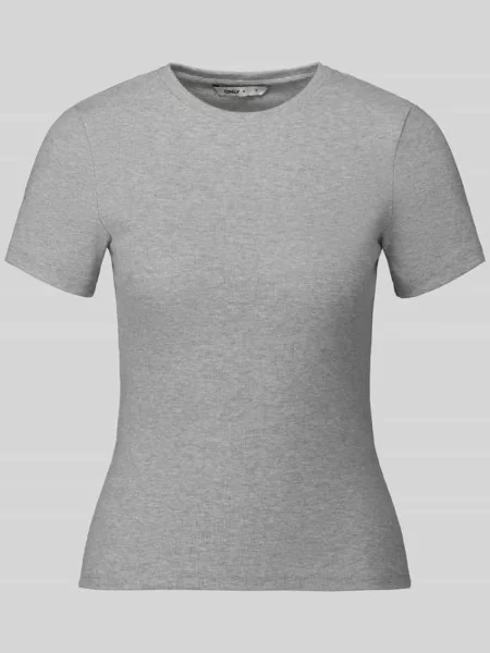 T-shirt o kroju slim fit z mieszanka bawełny model RILEY' Only