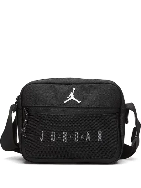 Geantă crossbody Jordan cu autograf negru