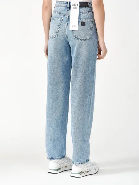 Джинси Armani Exchange блакитні