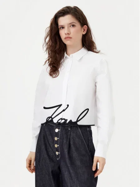 KARL LAGERFELD Košile bílá