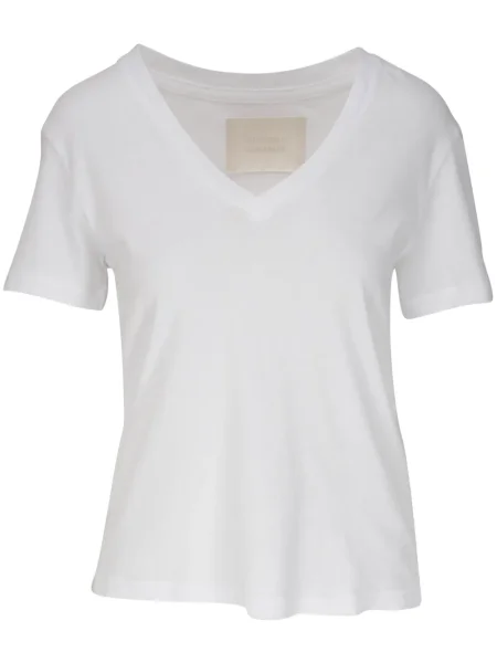 Tricou Citizens Of Humanity cu decolteu în V alb