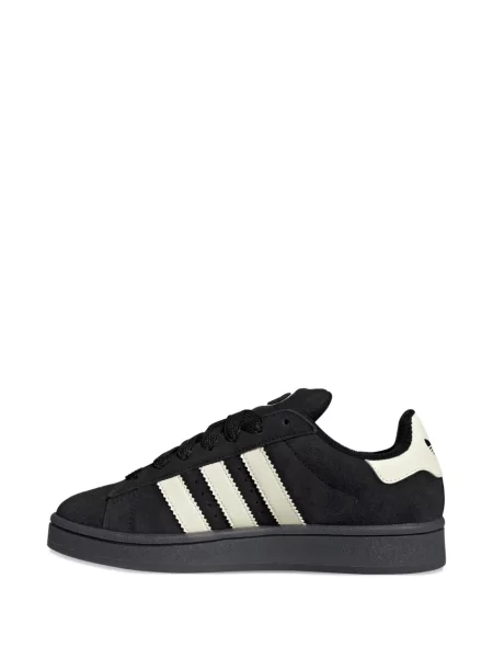 Öves virágos futó póló Adidas fekete