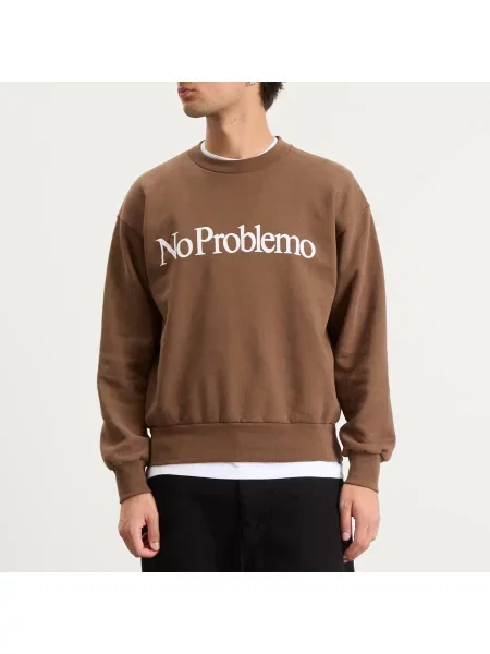 Bluza No Problemo brązowa