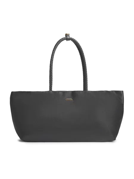 Rucsac Tommy Hilfiger din piele negru