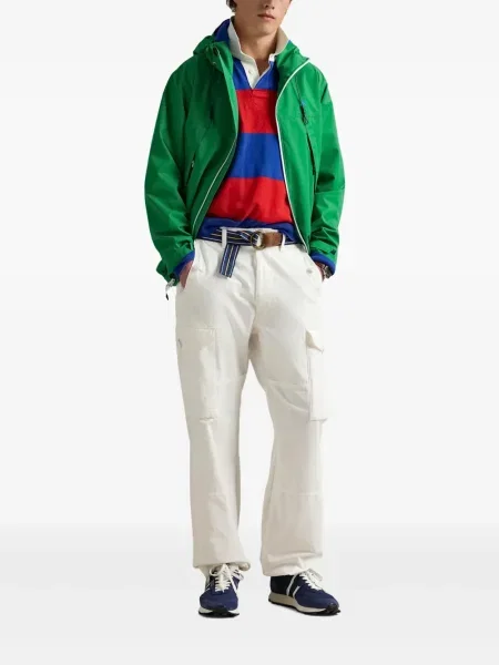 Lenvászon fürdőruha Polo Ralph Lauren piros