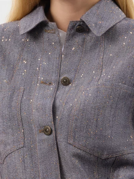 Рубашка Panicale Cashmere серая