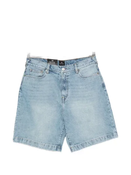 Pantaloni scurți din denim Ps Paul Smith albastru