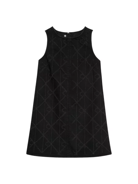 Calvin Klein Jeans Rochie gri / denim negru